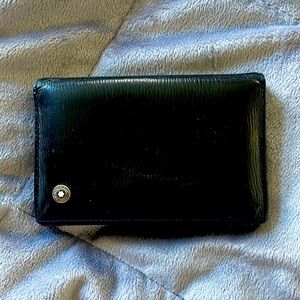 Mont Blanc Black Mens Wallet